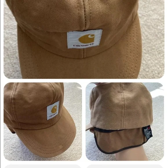 Vintage Carhartt hat ear flaps size medium - Picture 1 of 2